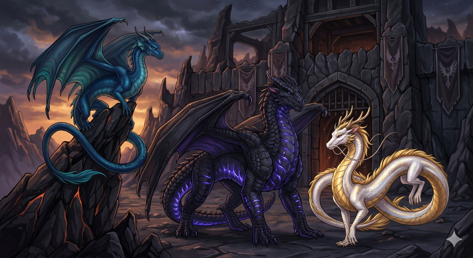 Cover art for Blackwing Academy (IS🎭), an aetherwing academy scenario on AI Dungeon