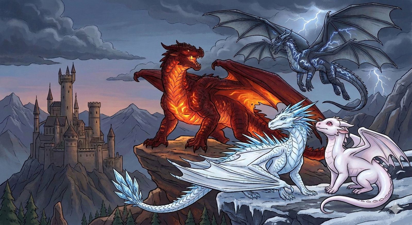Cover art for (I/SðŸŽ) Scales of Resentment, a dragons scenario on AI Dungeon