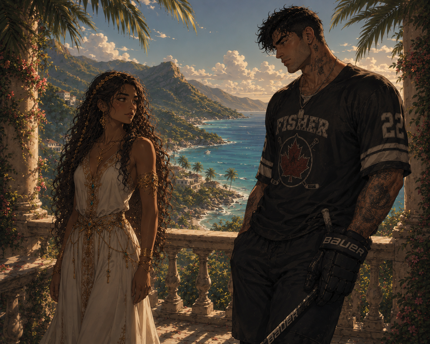 Cover art for Princess and The Player (IS🎭), a fake dating scenario on AI Dungeon