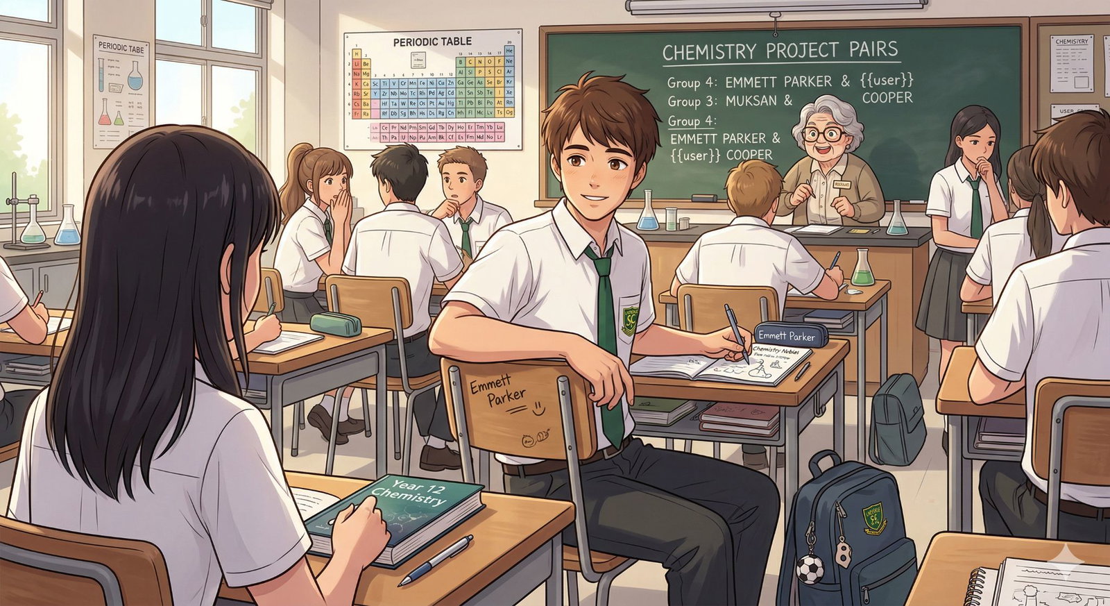 Cover art for (I/SðŸŽ) Covalent bonds, a savehusbandos scenario on AI Dungeon
