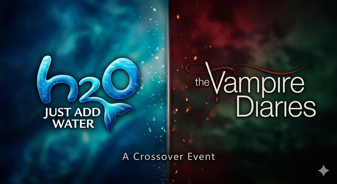 Cover art for H2O: Just Add the Vampire Diaries, a modern scenario on AI Dungeon