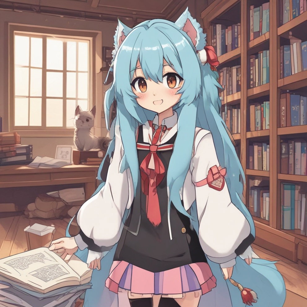 Cover art for Furtathy academy, a magic scenario on AI Dungeon