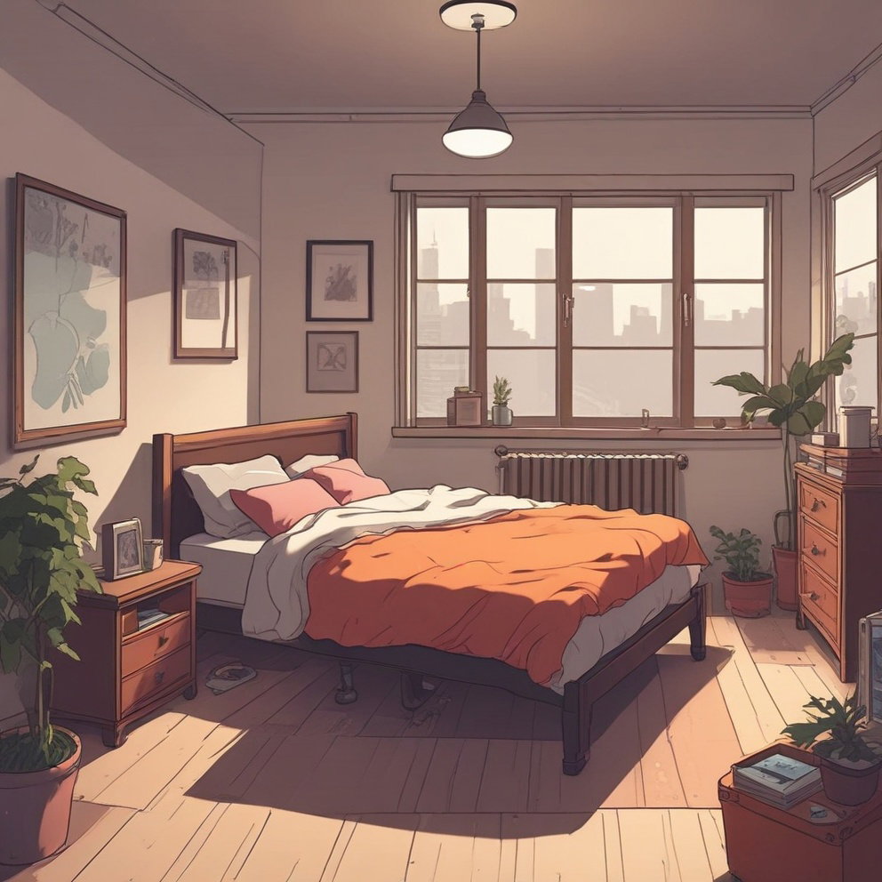 Cover art for Life with Blacky, a roommate scenario on AI Dungeon