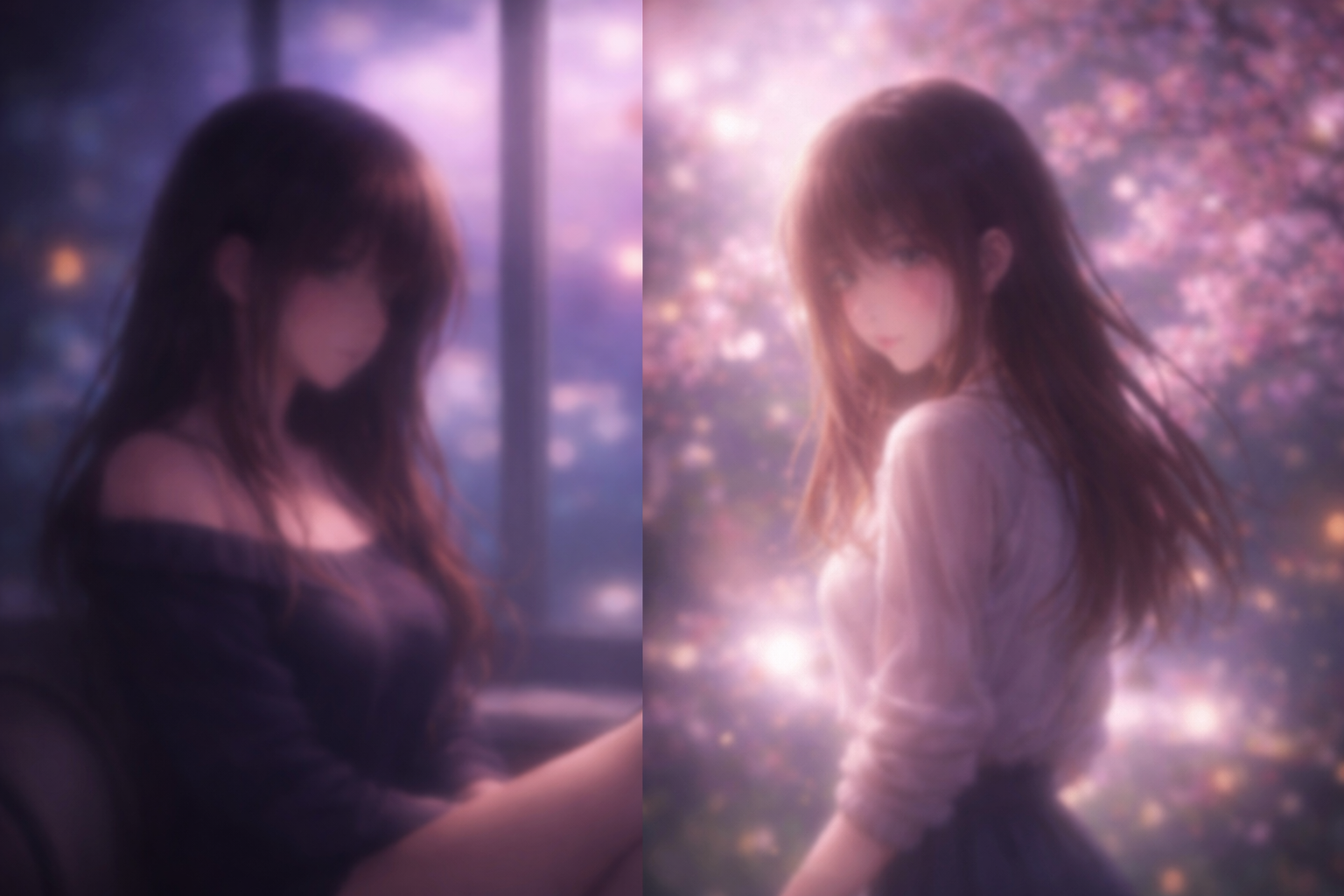 Cover art for You met her..., a romance scenario on AI Dungeon