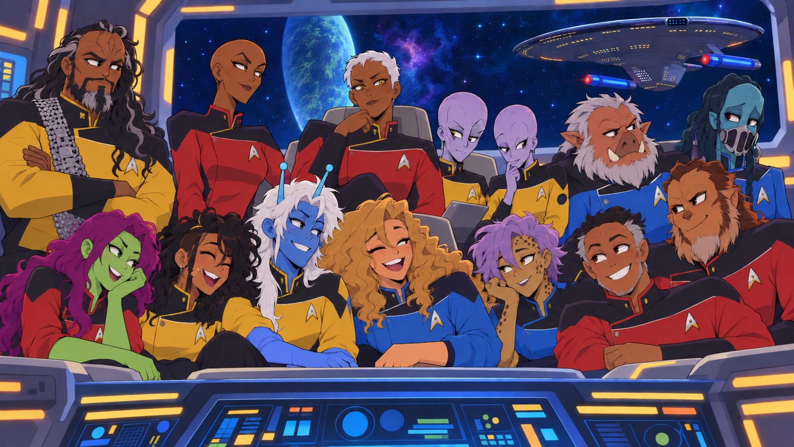 Cover art for Welcome Aboard, Ensign (ISđźŽ), an undeaddani scenario on AI Dungeon