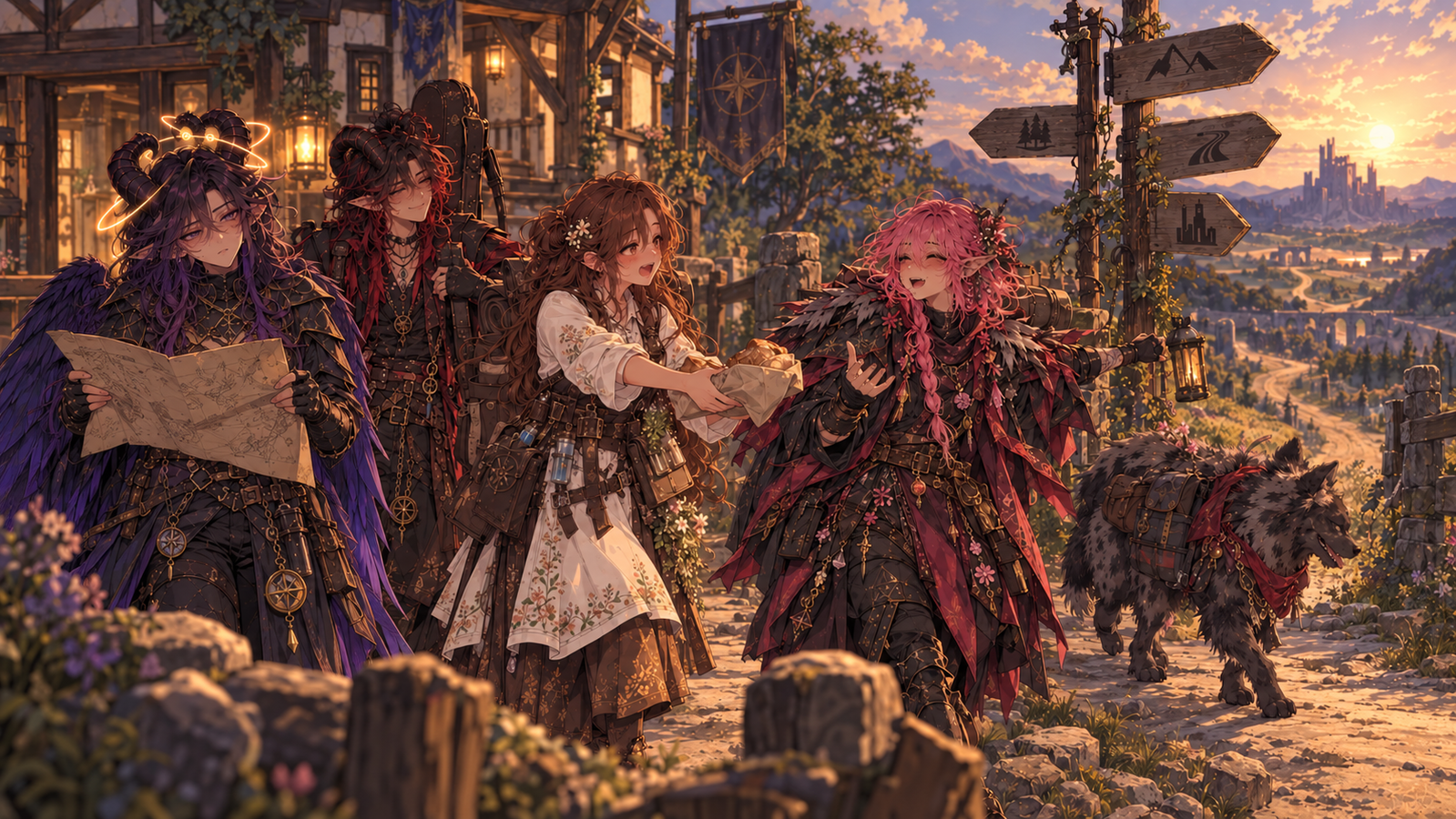 Cover art for The Failure Party, an undead dani scenario on AI Dungeon