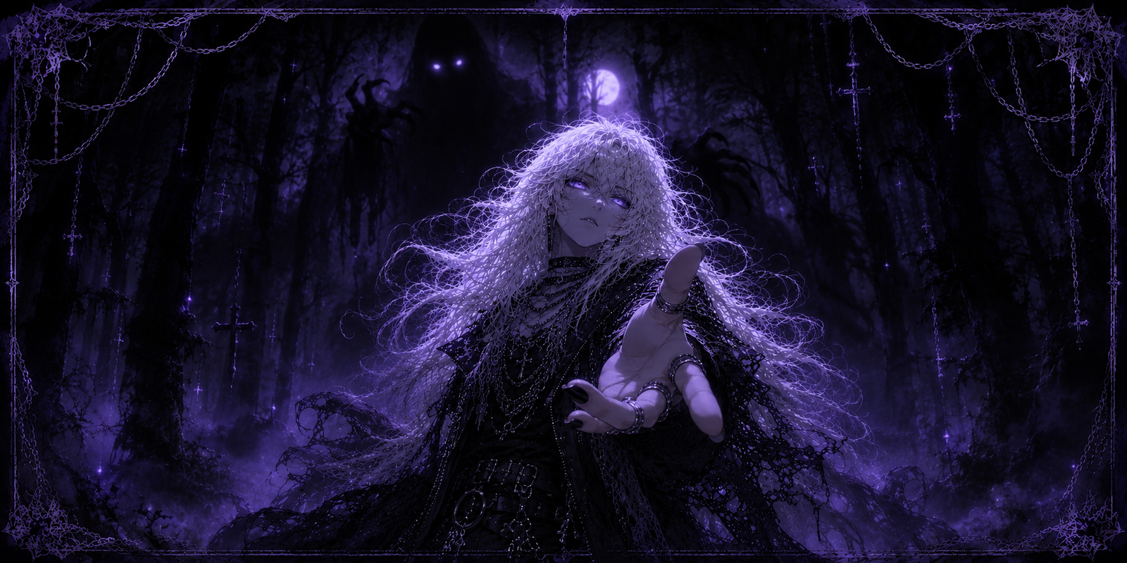 Cover art for The Hallowing, a romance scenario on AI Dungeon