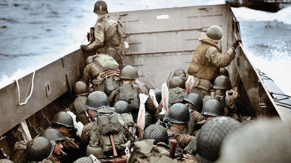 Cover art for D-Day, WW2 (Old version), a ww 2 scenario on AI Dungeon