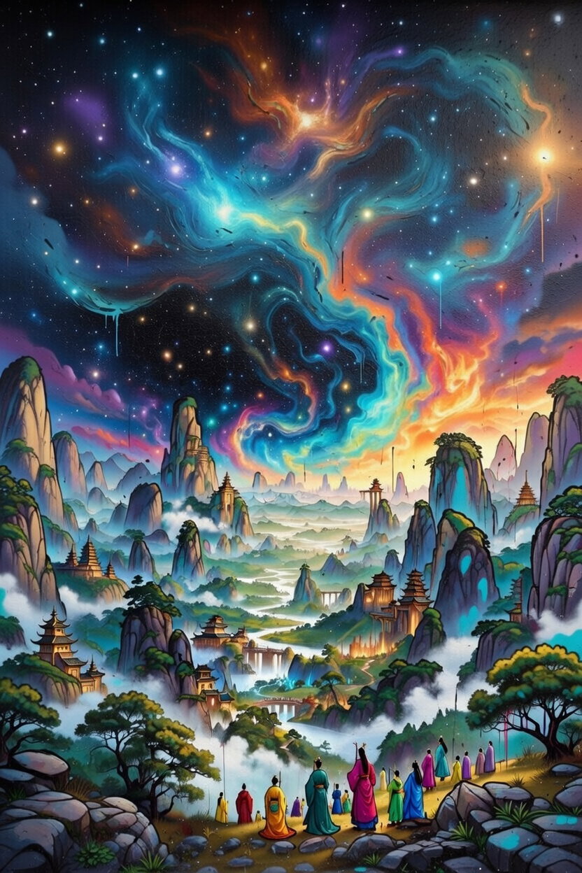 Cover art for (UPDATED) Eastern Cultivation V.2, a cultivation scenario on AI Dungeon