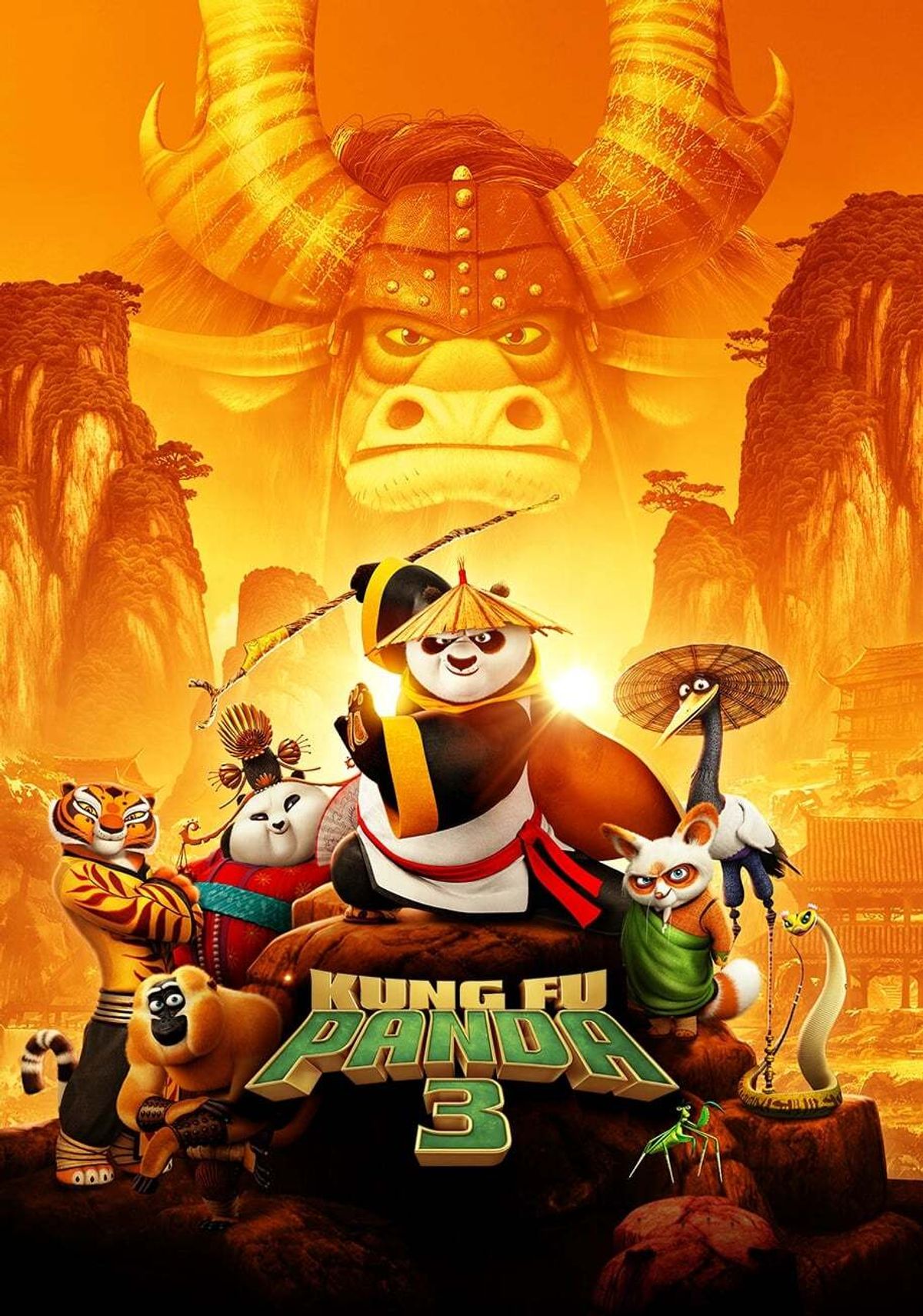 Cover art for Kung Fu Panda 3, a kung fu scenario on AI Dungeon