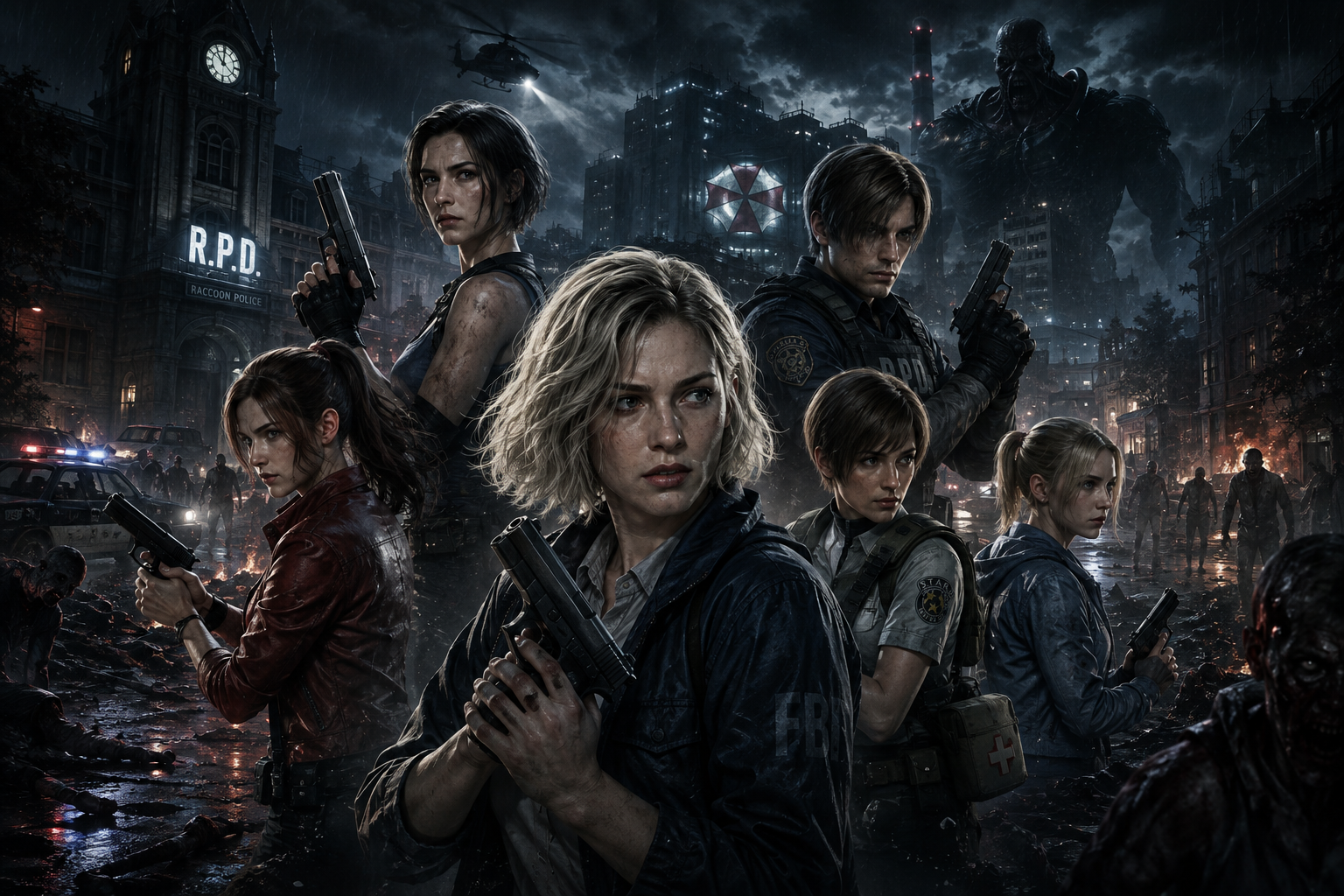 Cover art for Resident Evil Requiem, a horror world on Voyage