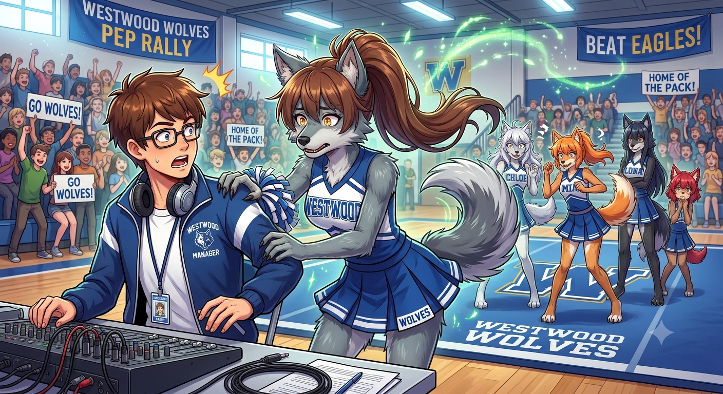 Cover art for The Westwood Wolves (Inner Self ðŸŽ), an anthro scenario on AI Dungeon