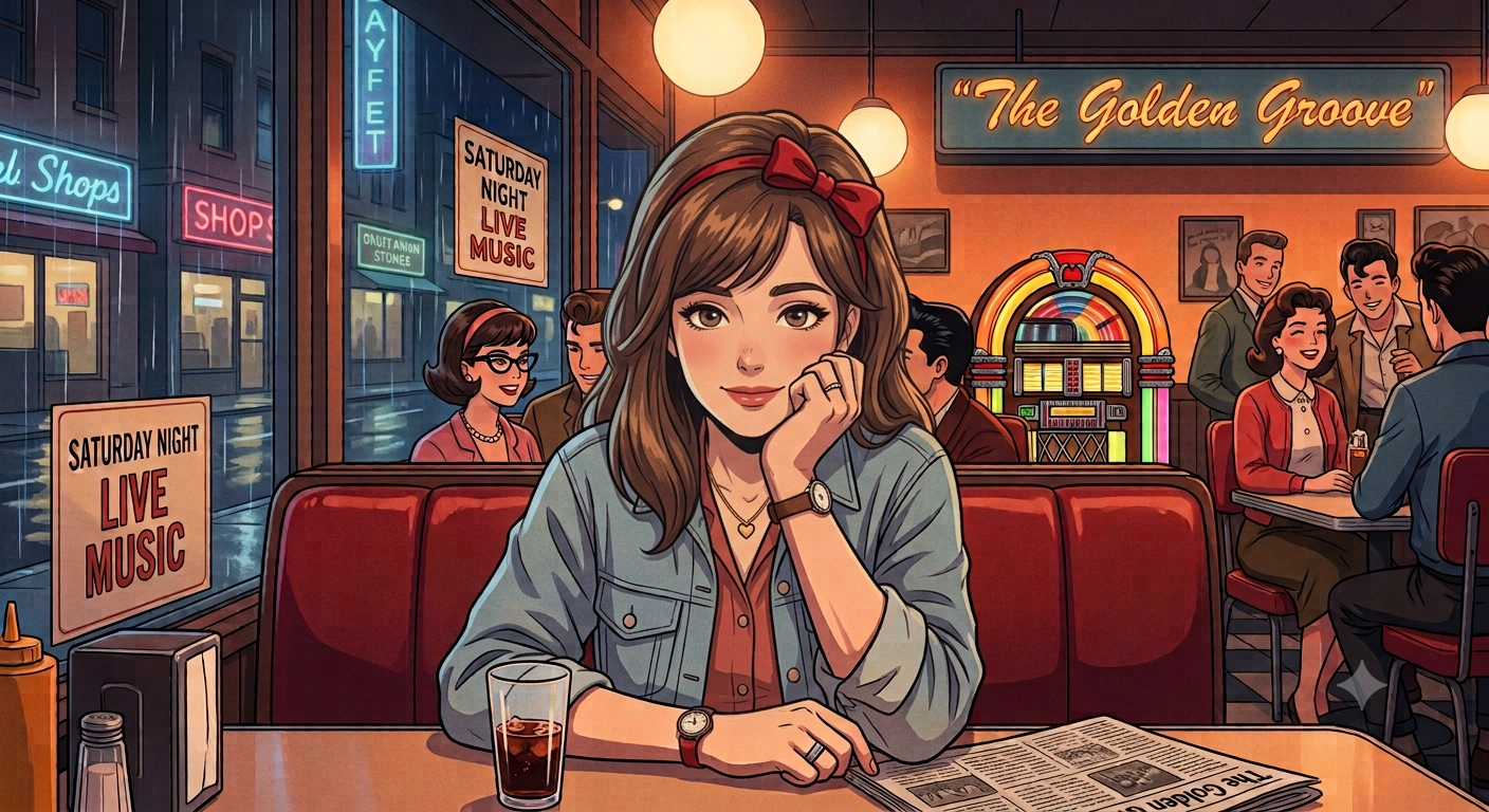 Cover art for Another Saturday Night (Inner Self ðŸŽ), a slice of life scenario on AI Dungeon