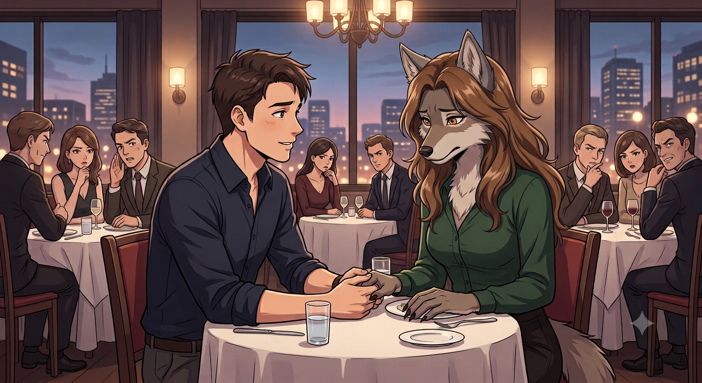 Cover art for A Wolf Pact (Inner Self ðŸŽ), a beastkin scenario on AI Dungeon