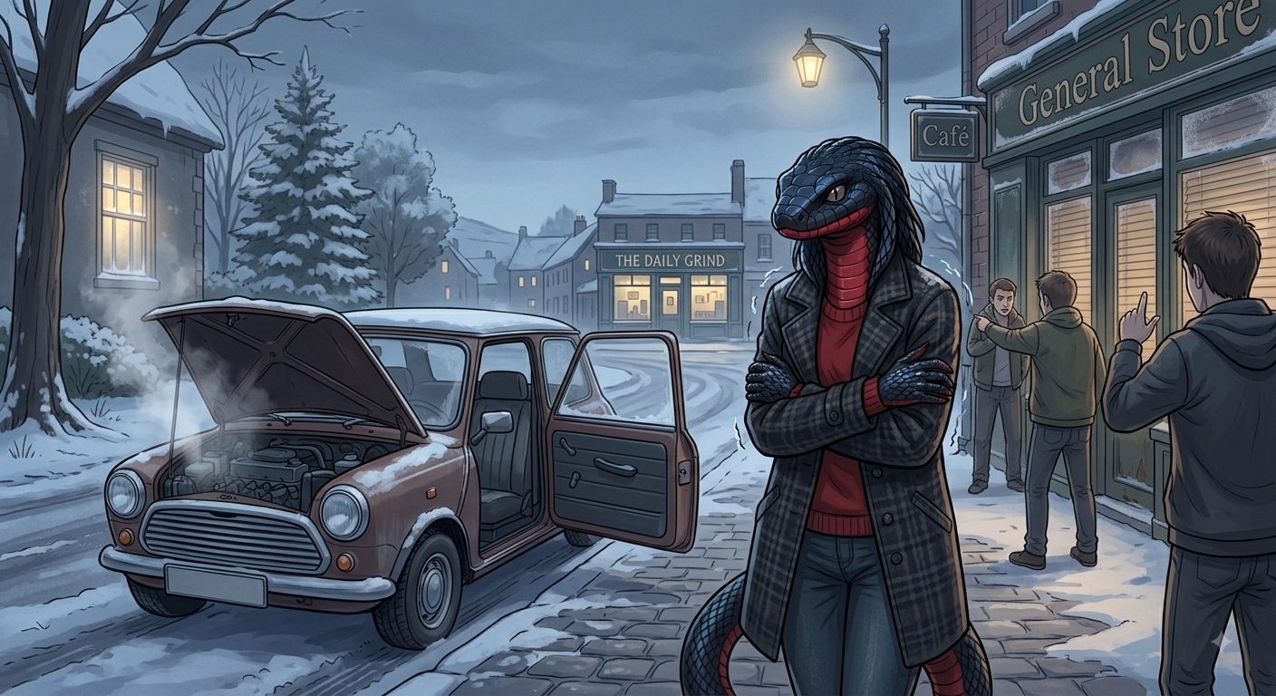 Cover art for Cold Blood, Warm Hearts (Inner Self đźŽ), a home scenario on AI Dungeon