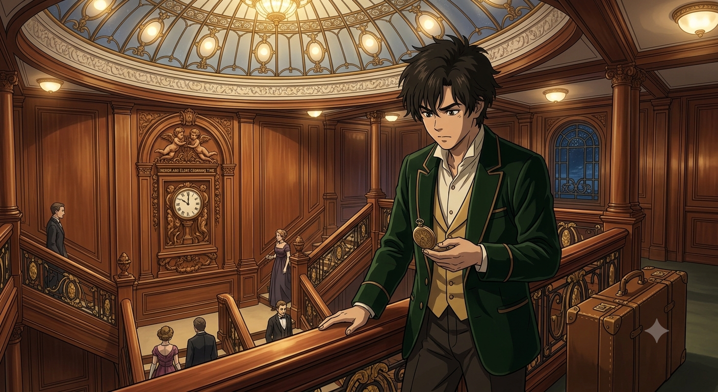 Cover art for RMS Titanic: Midnight Protocol (Inner Self ðŸŽ), a detective scenario on AI Dungeon
