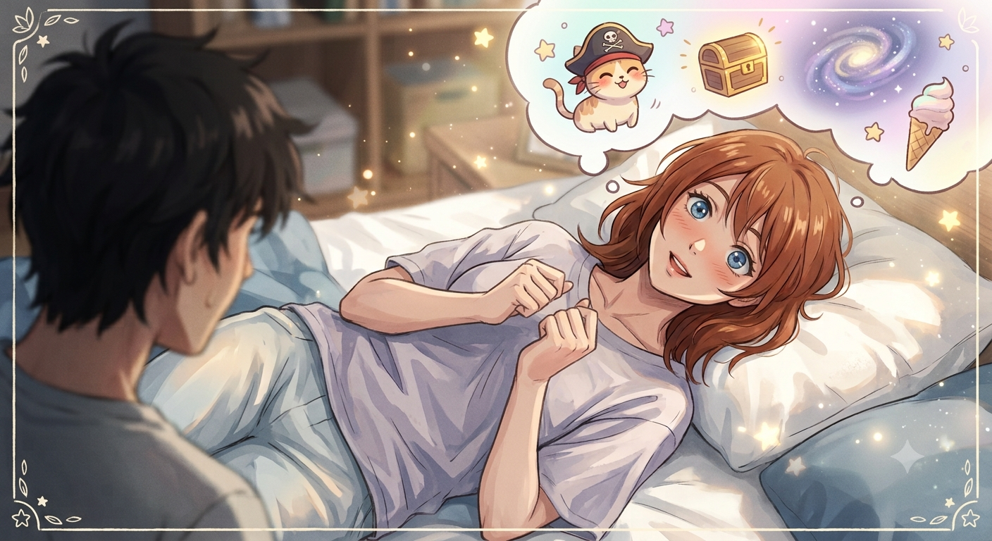 Cover art for Dream Story (Inner Self ðŸŽ), a romance scenario on AI Dungeon