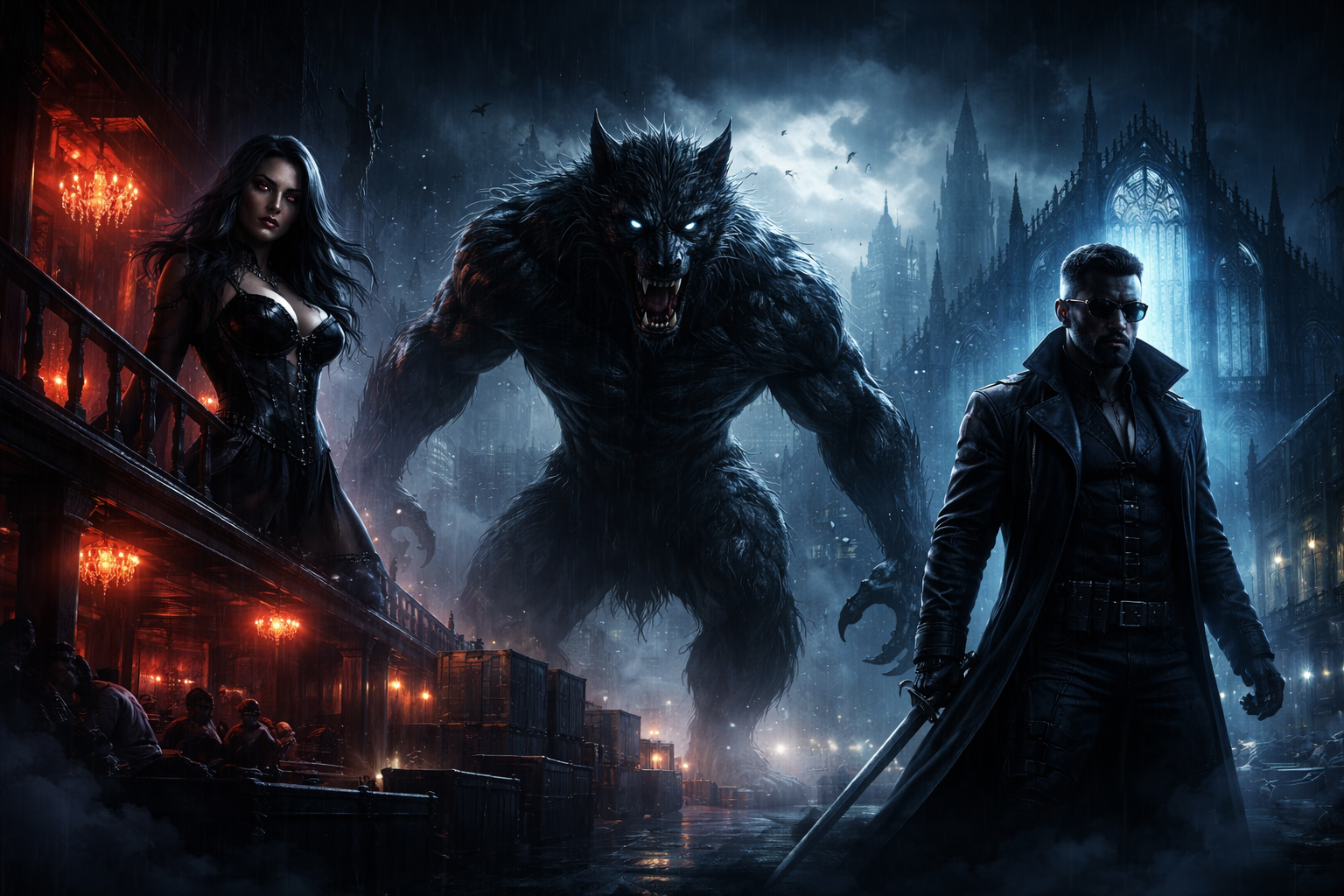 Cover art for Midnight Ascension (ISðŸŽ), a hybrid scenario on AI Dungeon
