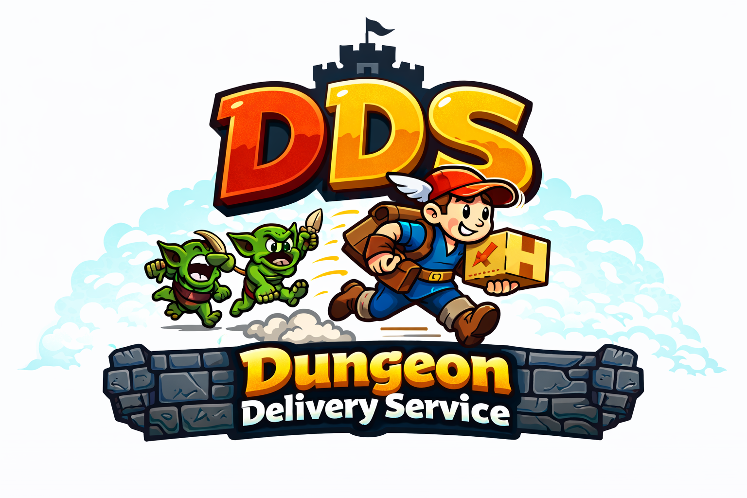 Cover art for Dungeon Delivery Service (ISðŸŽ), a dungeon scenario on AI Dungeon