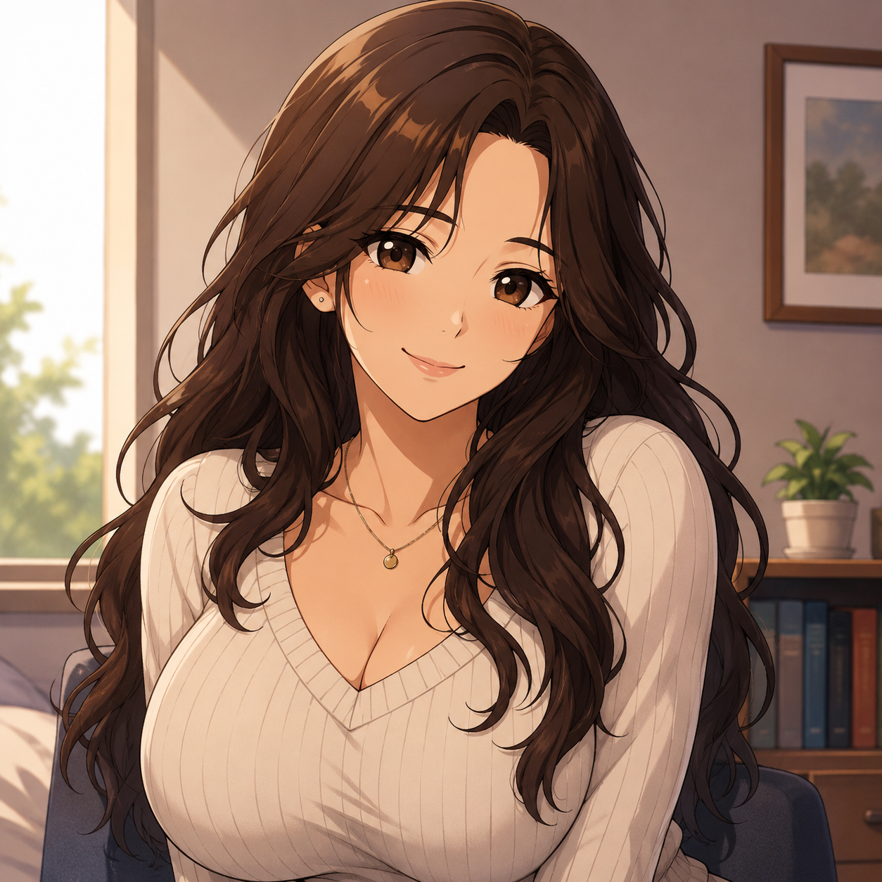 Cover art for Lovey Dovey , a girlfriend scenario on AI Dungeon