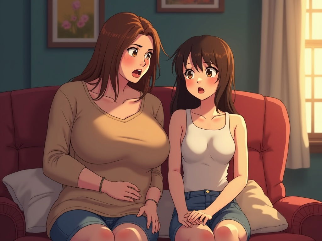 Cover art for Transformed into a mother, a slice of life scenario on AI Dungeon