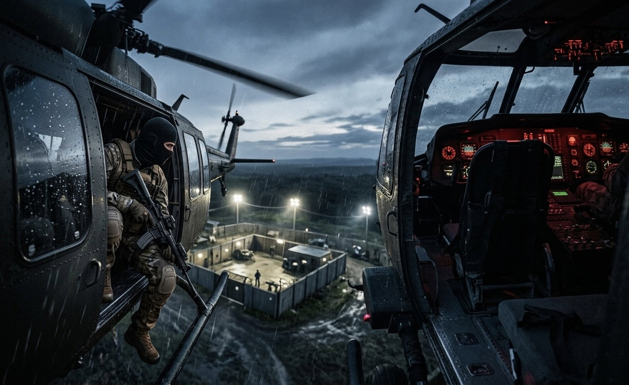 Cover art for Operation Broken Crown, an action scenario on AI Dungeon