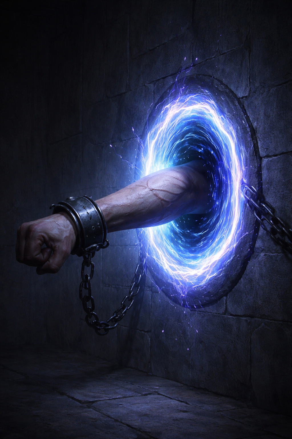 Cover art for Portal prison, a prison scenario on AI Dungeon