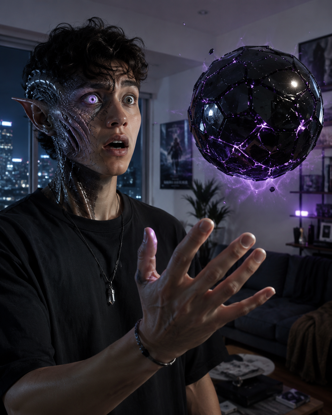 Cover art for Alien in Disguise, a slice of life scenario on AI Dungeon