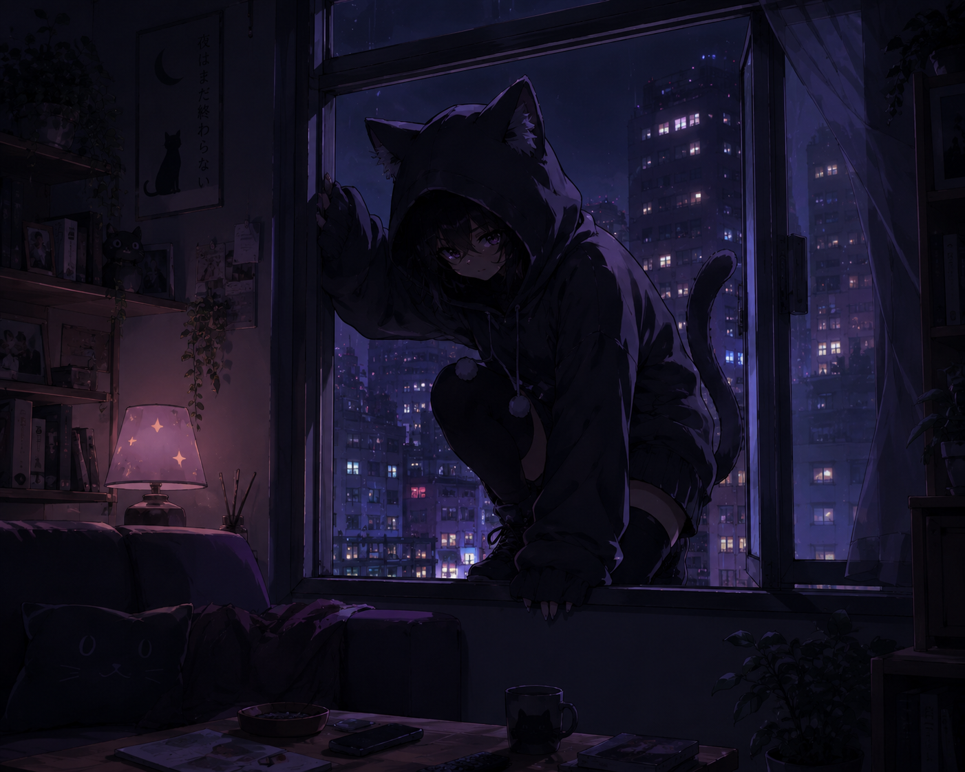 Cover art for The Purr-fect Heist ฅ ฅ, a drama scenario on AI Dungeon