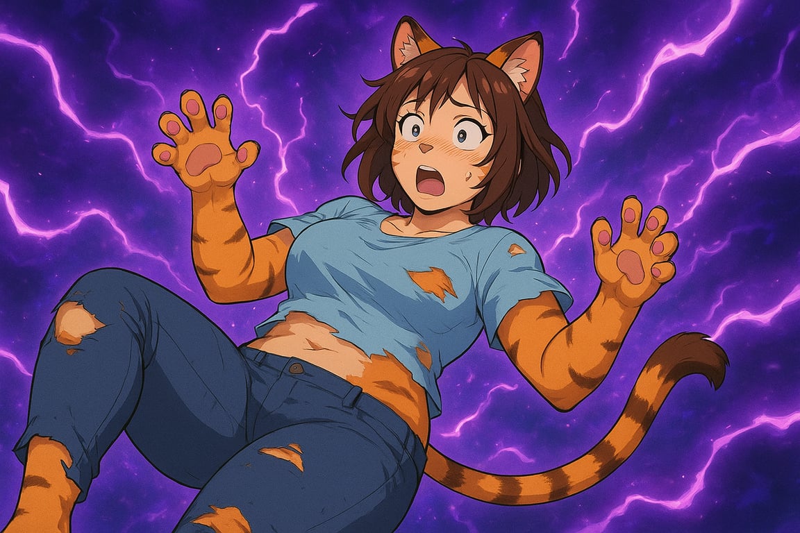 Cover art for Garf-ication, a garfield scenario on AI Dungeon