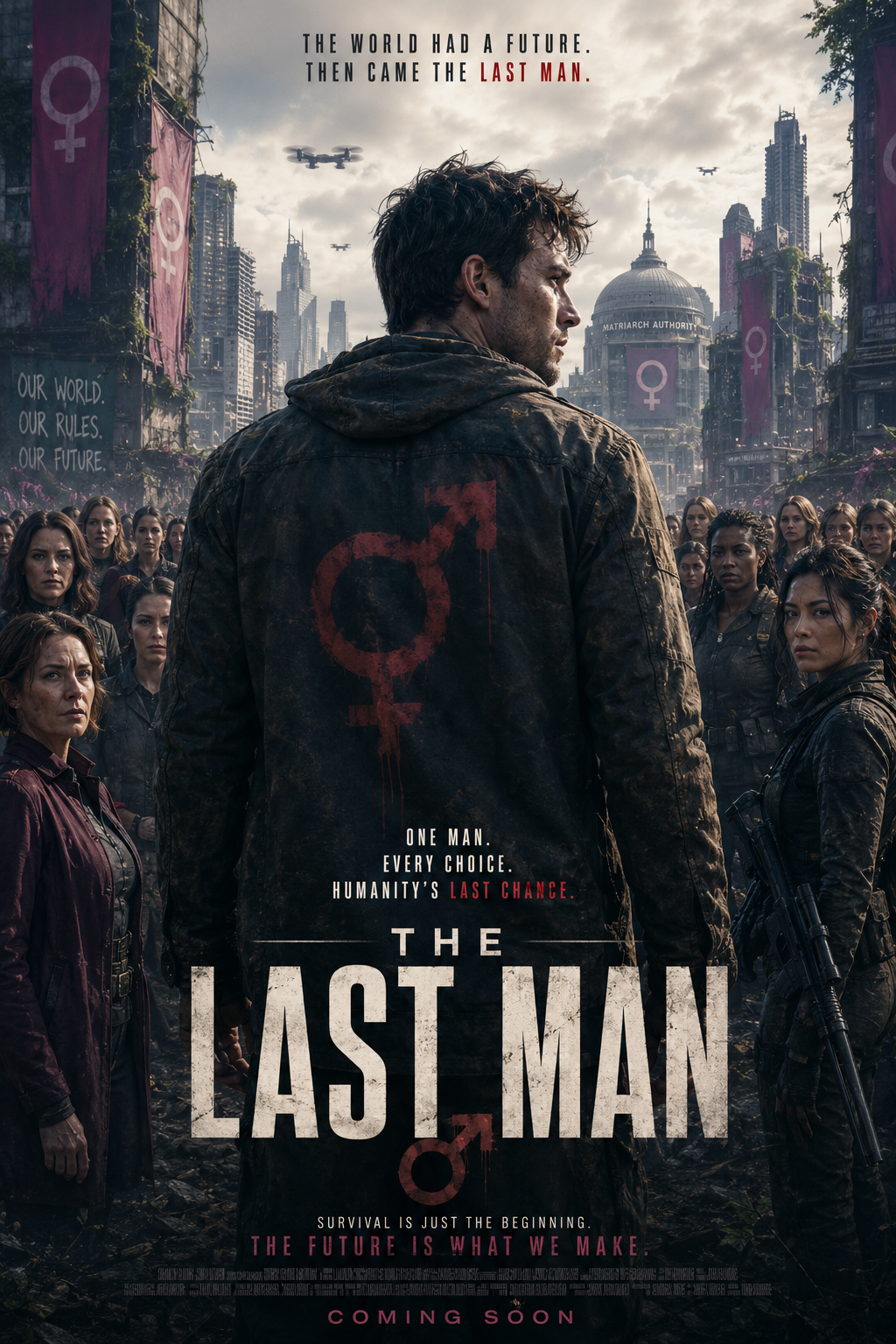 Cover art for The Only Man, an apocalypse adventure on AI Dungeon
