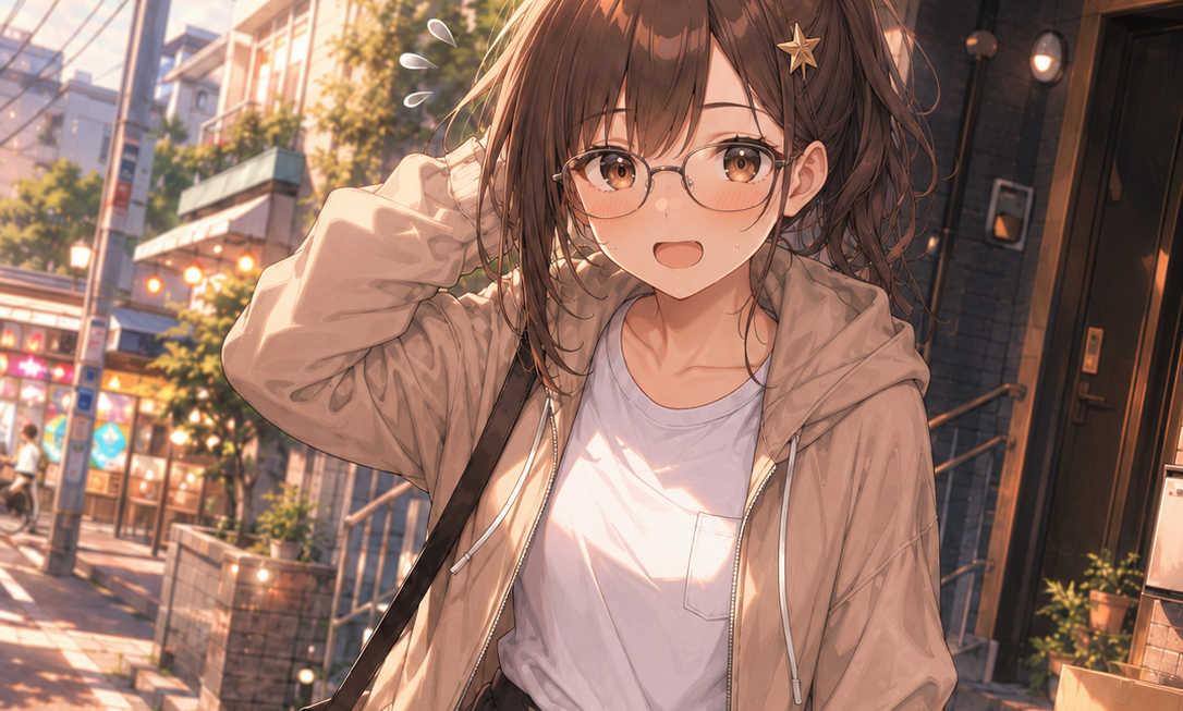 Cover art for My Online Friend Moved to My City and Forgot to Tell Me She Was Coming, a slice of life world on Voyage
