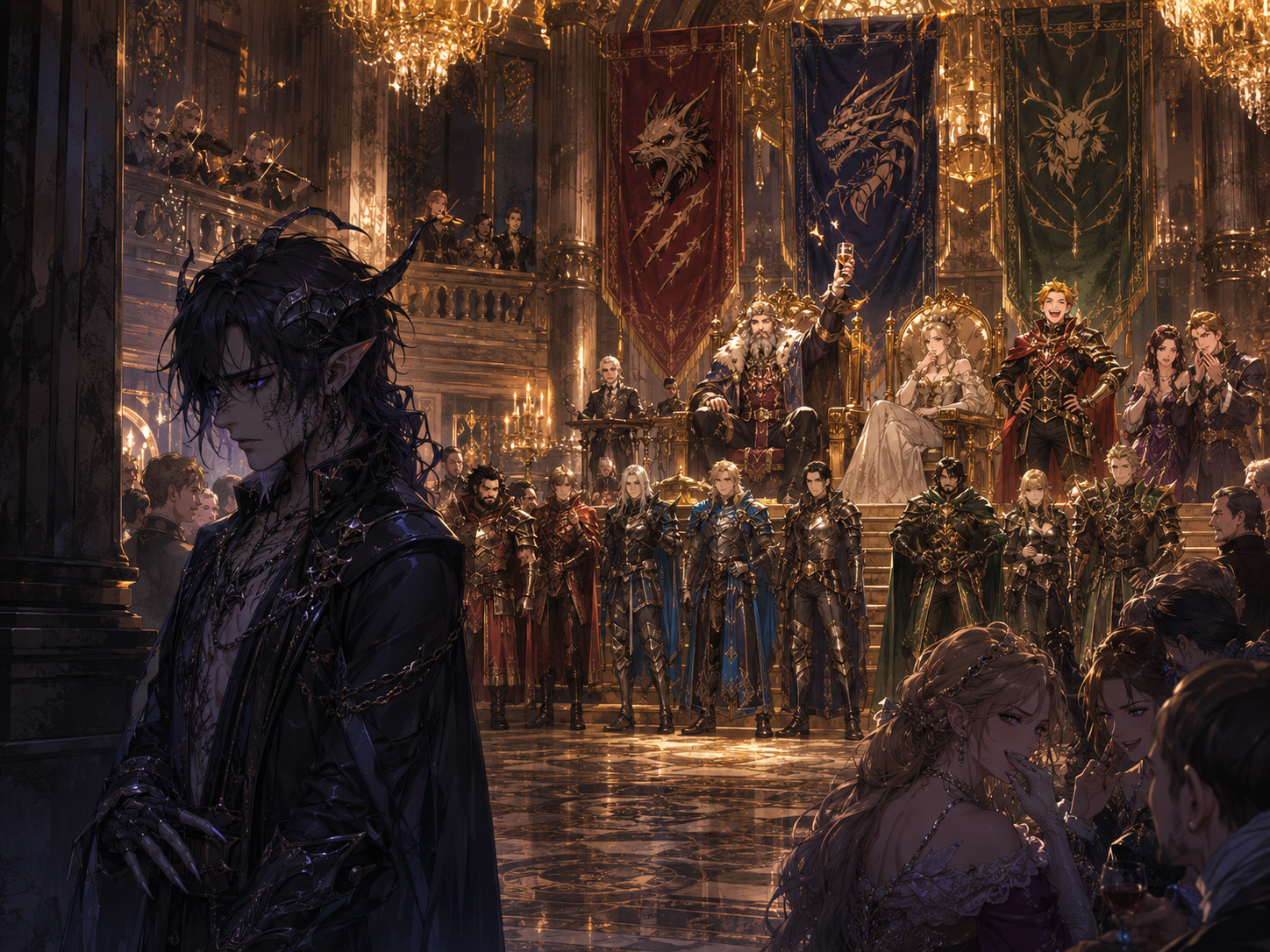 Cover art for Bastard Half-Monster child, a fantasy scenario on AI Dungeon