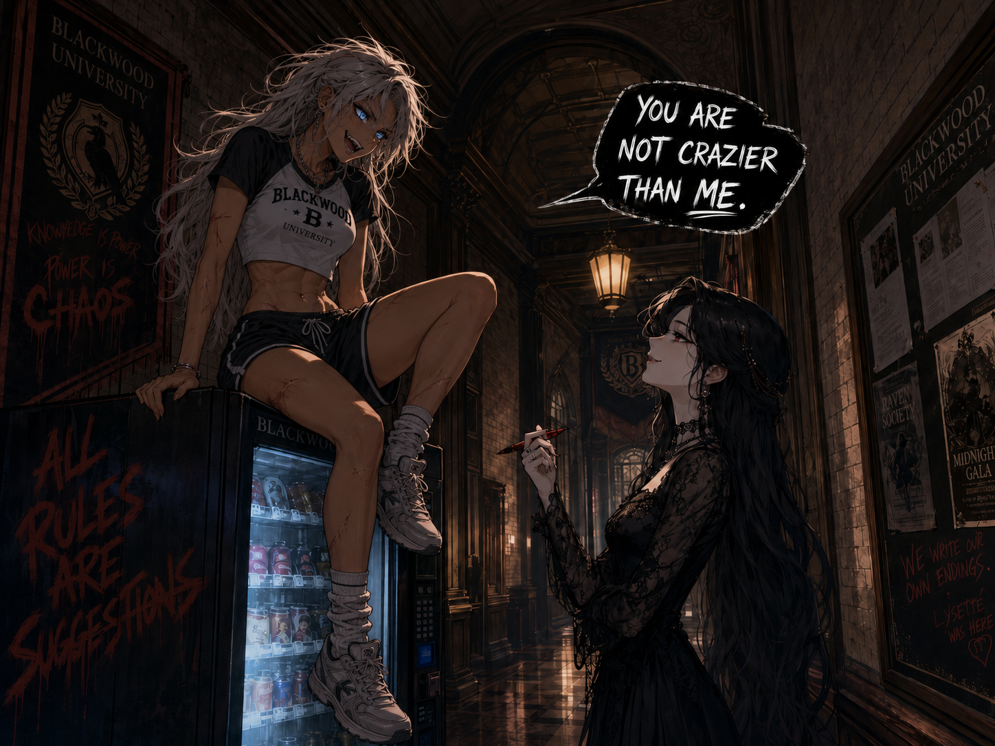 Cover art for Oh, so you’re crazy?, a crazy scenario on AI Dungeon