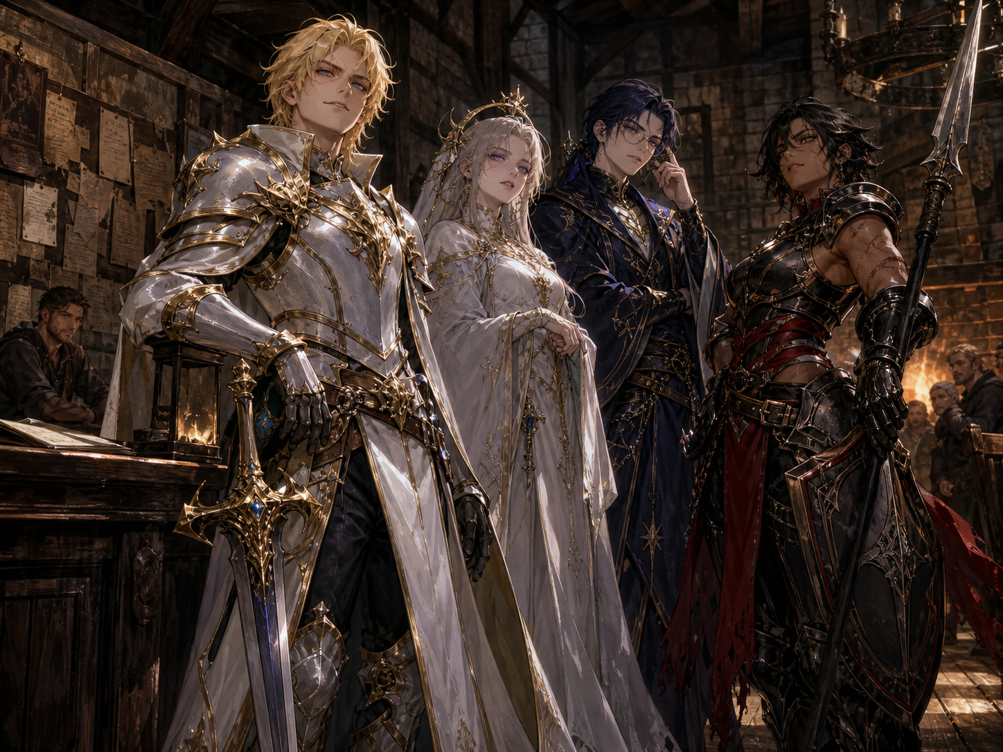 Cover art for Hero again?, a hero scenario on AI Dungeon