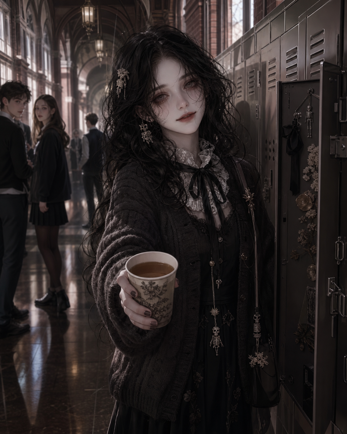 Cover art for You will be the death of me, an absurd scenario on AI Dungeon