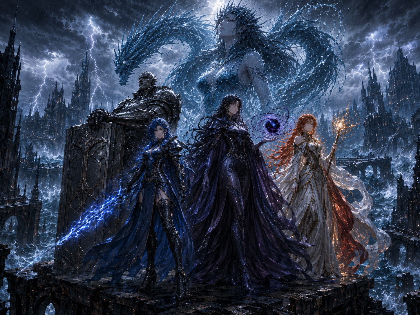 Cover art for Beast of Burden, a dragons scenario on AI Dungeon