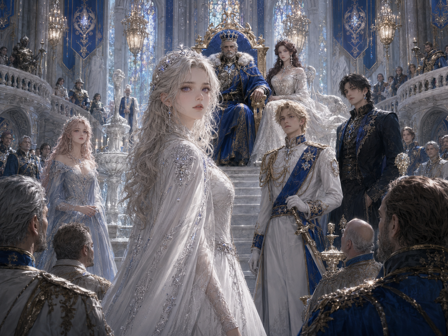 Cover art for Saint Who Chose You, a royalty scenario on AI Dungeon