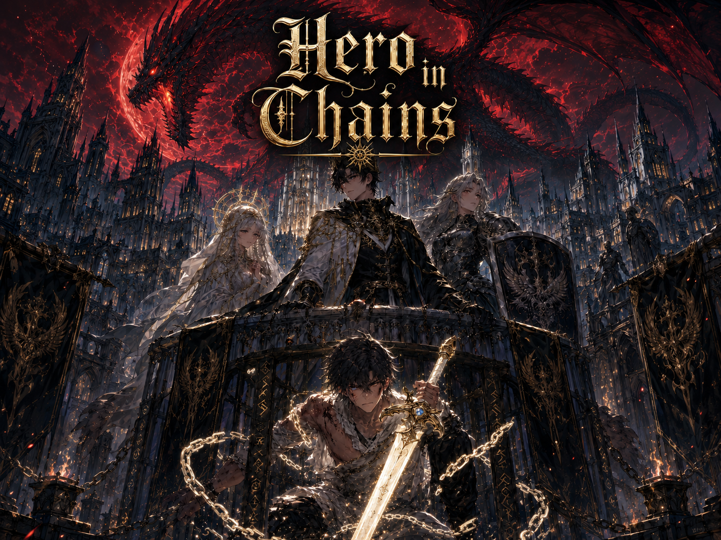 Cover art for Hero in Chains, an action scenario on AI Dungeon