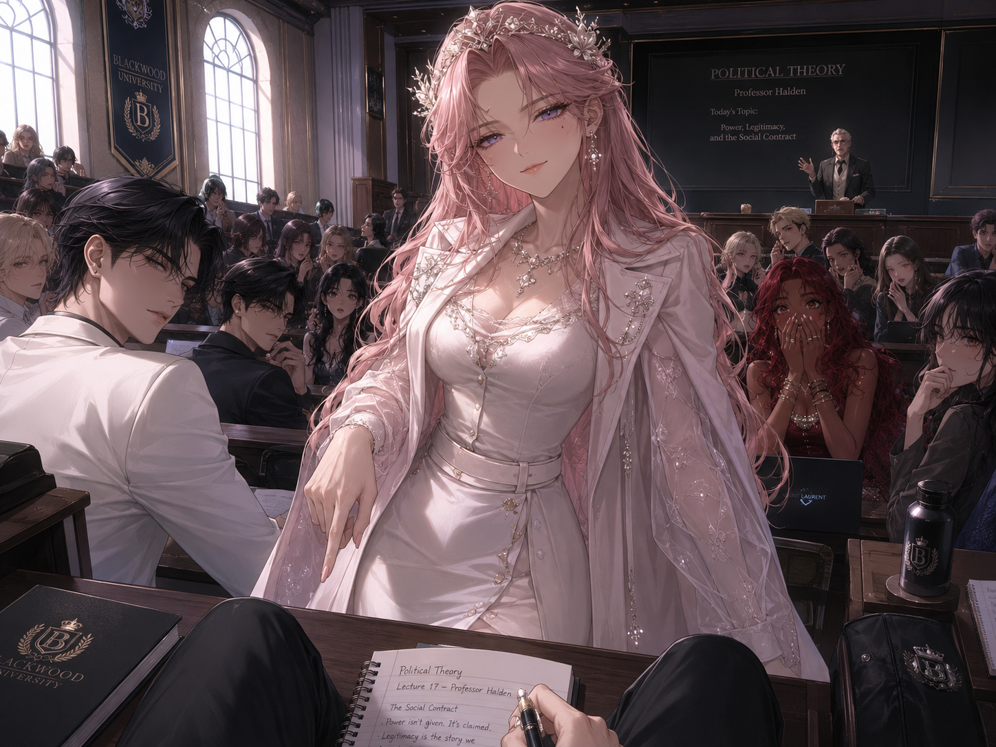 Cover art for Is this seat taken?, a drama scenario on AI Dungeon