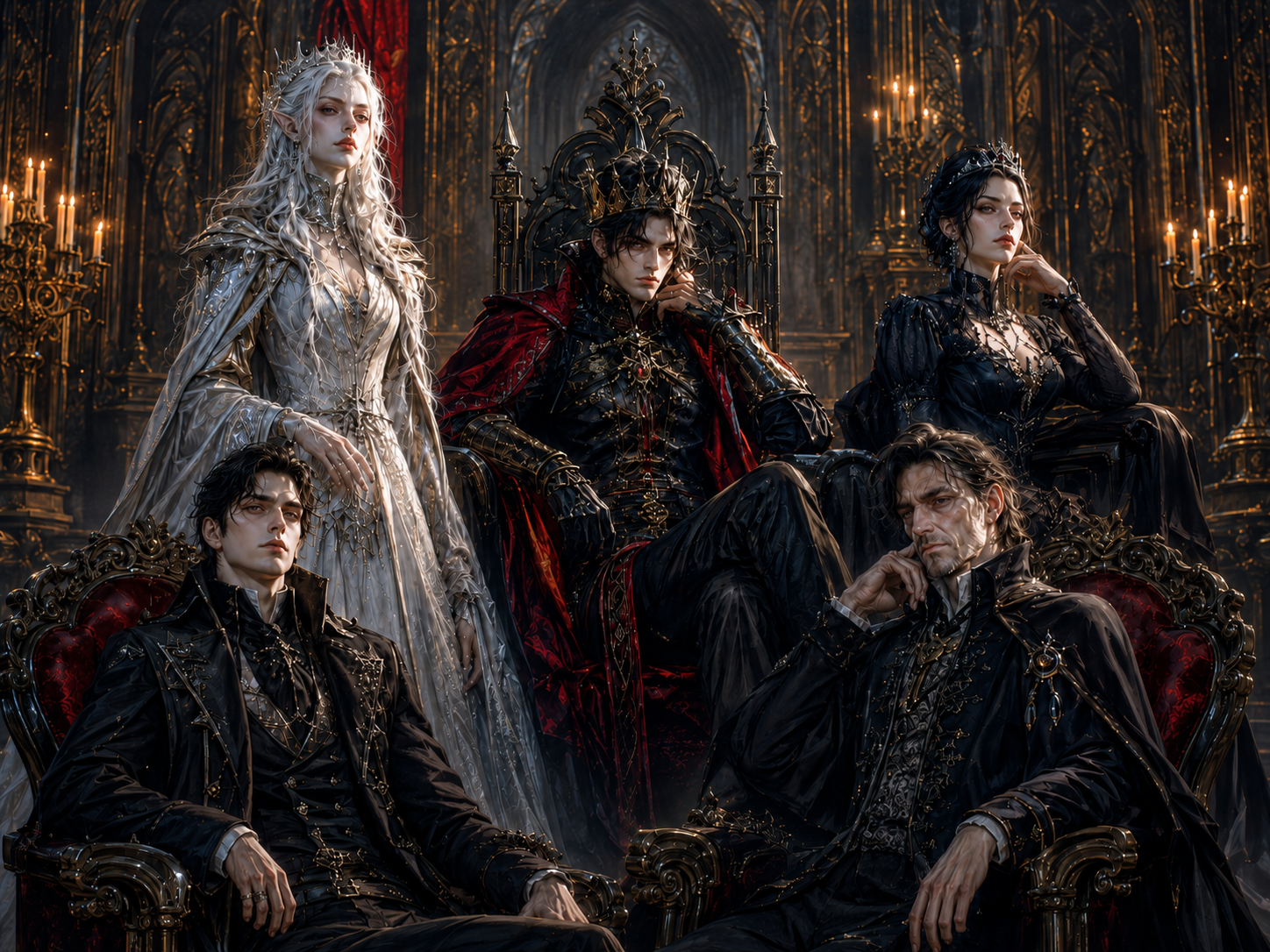 Cover art for Abused and Ignored, The King returns, an action scenario on AI Dungeon