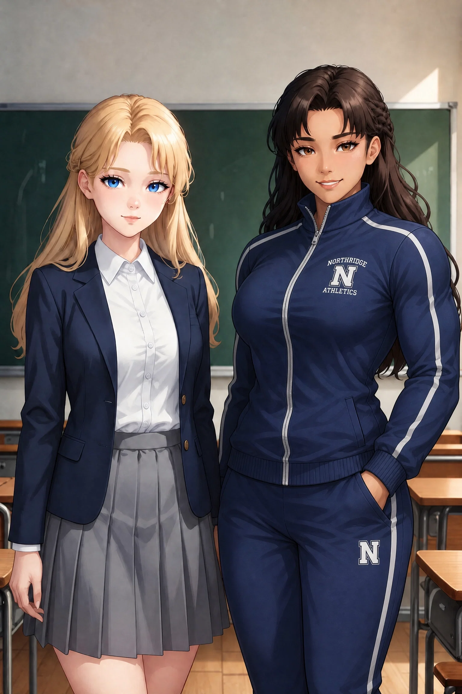 Cover art for The Choice They Made, a school scenario on AI Dungeon