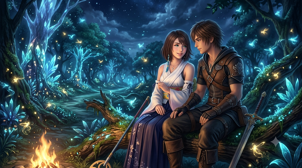 Cover art for FFX: Whispers of the Fayth, a ffx scenario on AI Dungeon