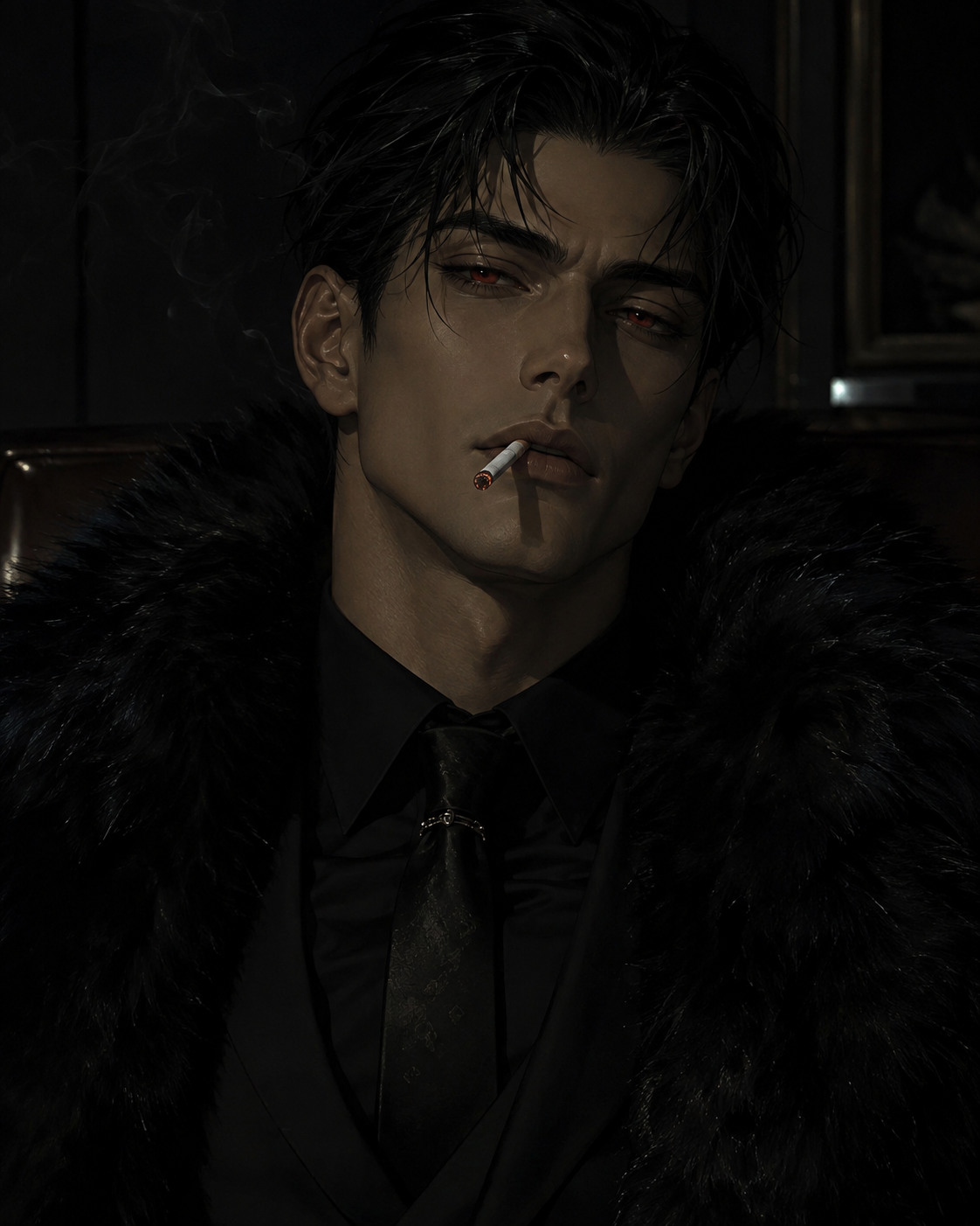 Cover art for The mafia boss kidnapped you 🖤💋🏳️🌈 on AI Dungeon