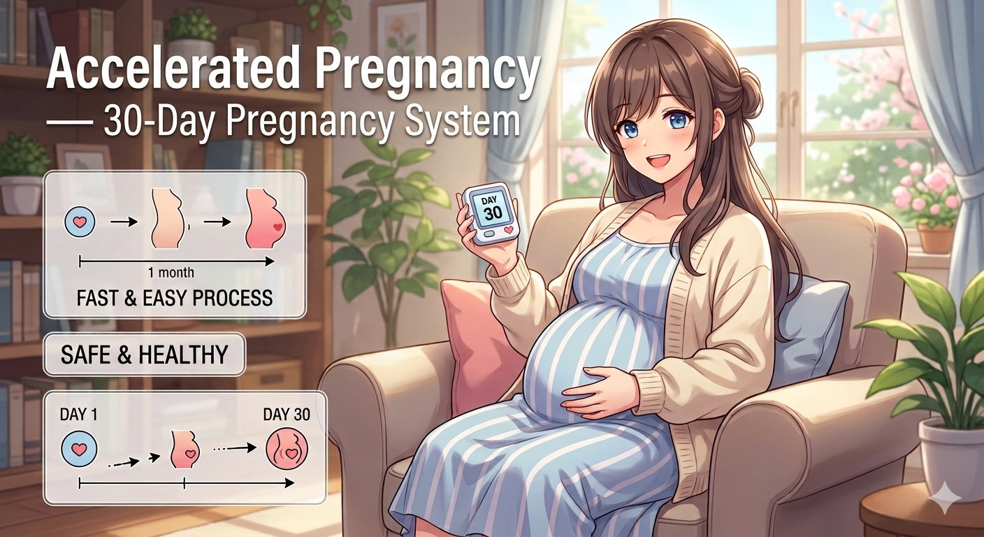 Cover art for Accelerated Pregnancy — 30-Day Pregnancy System, a script scenario on AI Dungeon