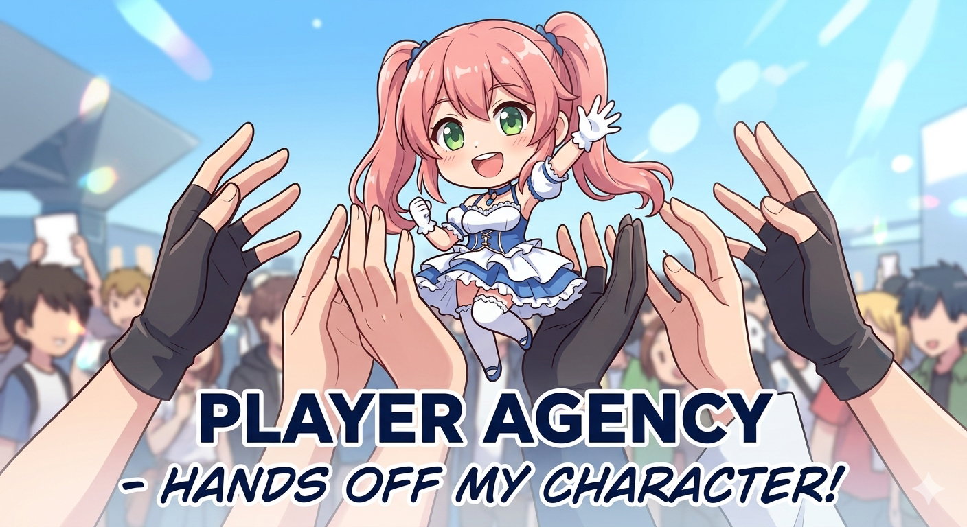 Cover art for Player Agency — Hands Off My Character v1 on AI Dungeon