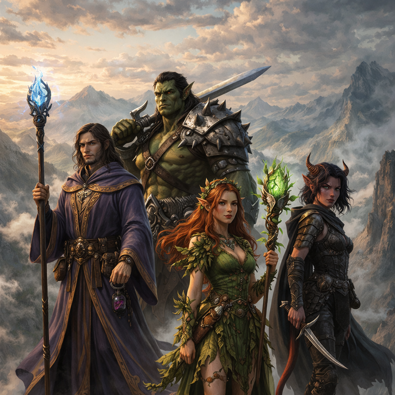 Cover art for Another Night in Devil’s Light Inn, a magic scenario on AI Dungeon