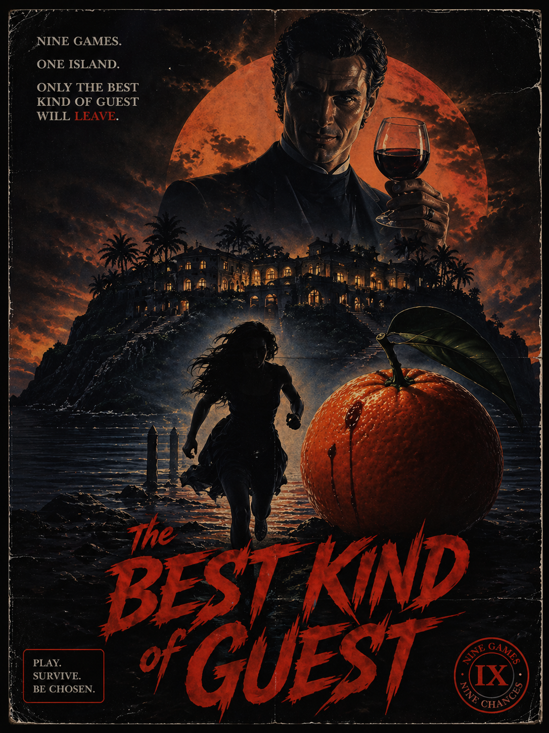 Cover art for The Best Kind of Guest, a squid game scenario on AI Dungeon