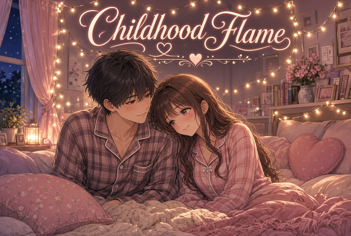 Cover art for Childhood Flame, a romance scenario on AI Dungeon