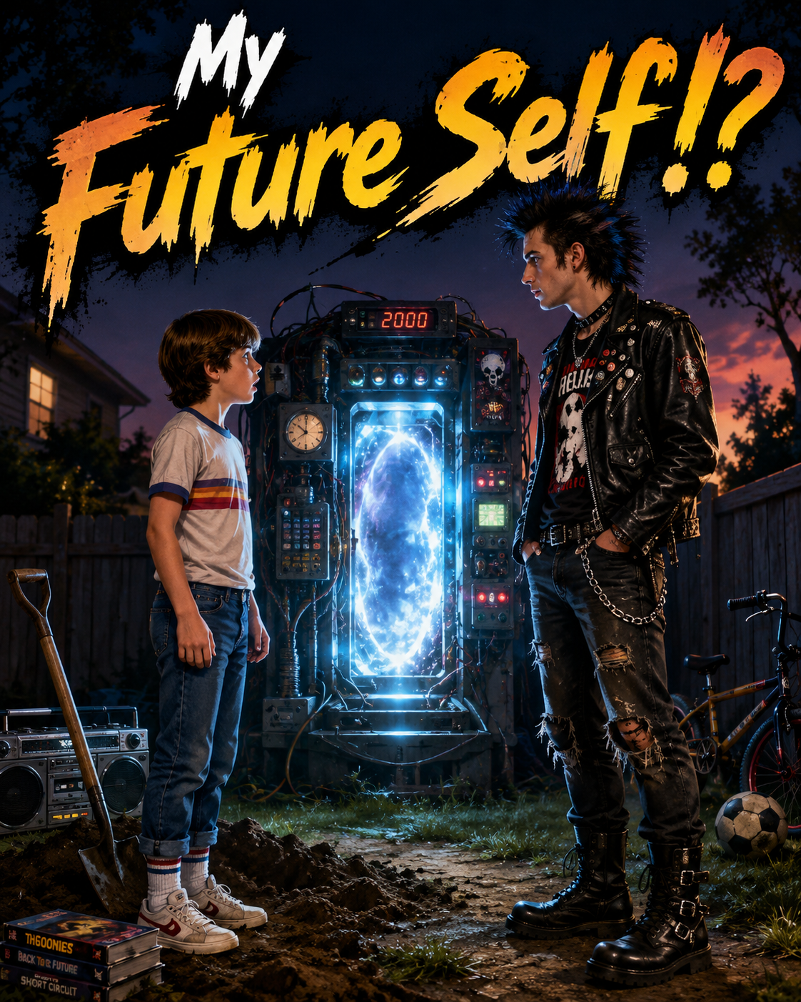 Cover art for My Future Self!?, a sci fi scenario on AI Dungeon